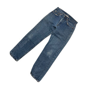Vintage 80s Levi’s 505 0216 Blue Denim Jeans Size 33x30 Made In USA
